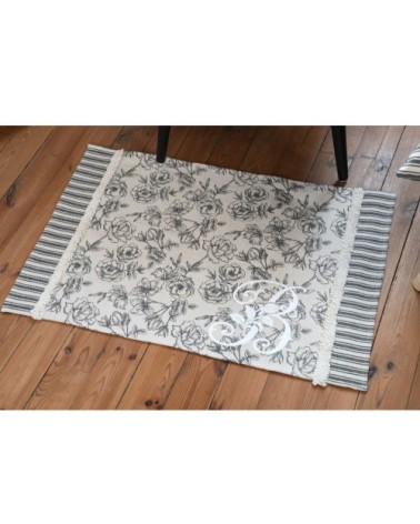 Tapis coton souris 60x90cm