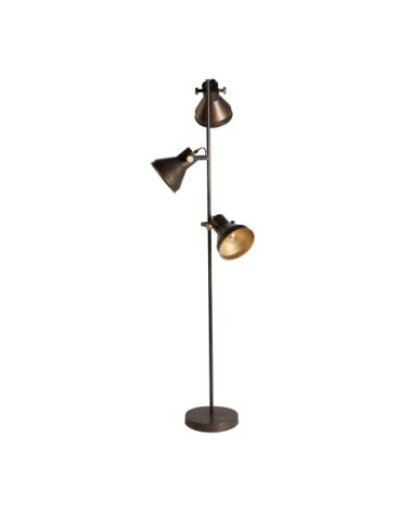 Lampadaire en fer en bronze 46x42x160