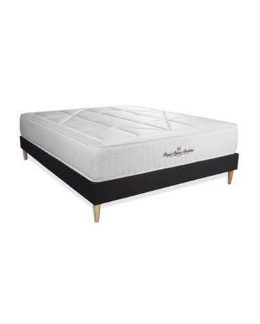 Pack matelas sommier kit 140x200 oreiller couette