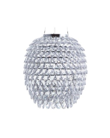 Lampe suspension argenté