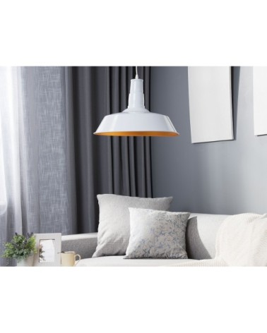 Lampe suspension blanc