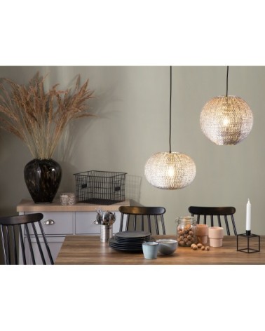 Lampe suspension nickel