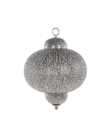 Lampe suspension en nickel