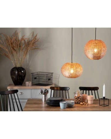 Lampe suspension cuivré