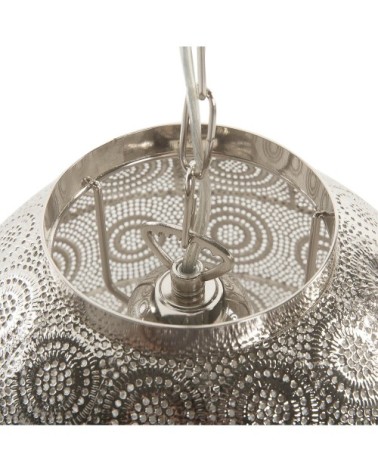 Lampe suspension en nickel