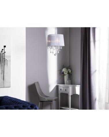 Lampe suspension blanche