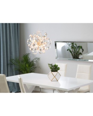 Lampe suspension nickel