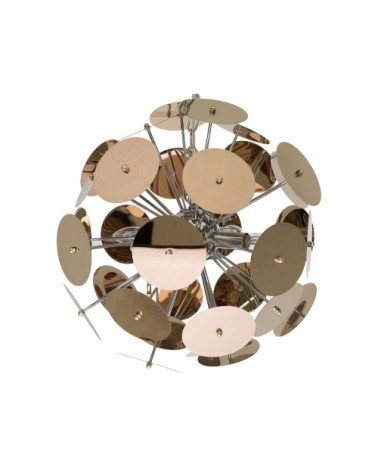 Lampe suspension cuivrée