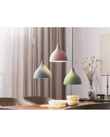 Lampe suspension gris