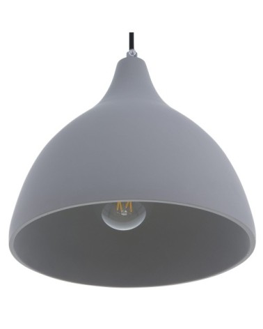Lampe suspension gris