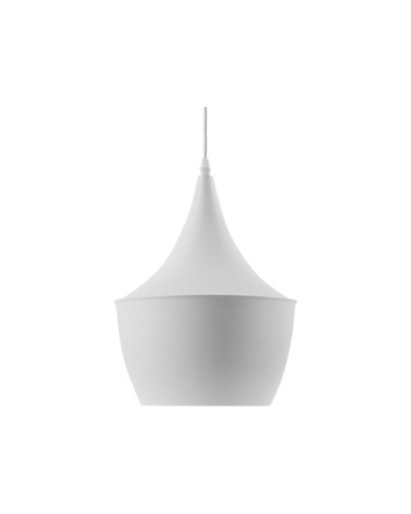 Lampe suspension blanc et doré