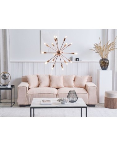 Lampe suspension cuivrée