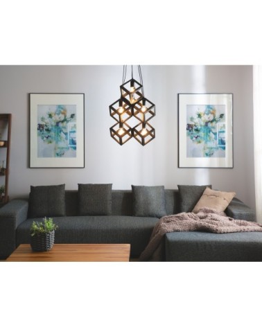 Lampe suspension noire