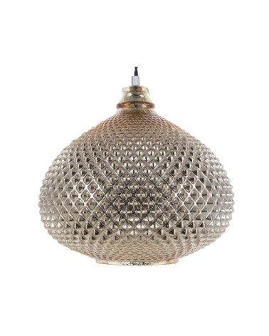 Lampe suspension dorée