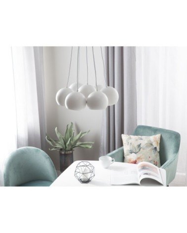 Lampe suspension blanc