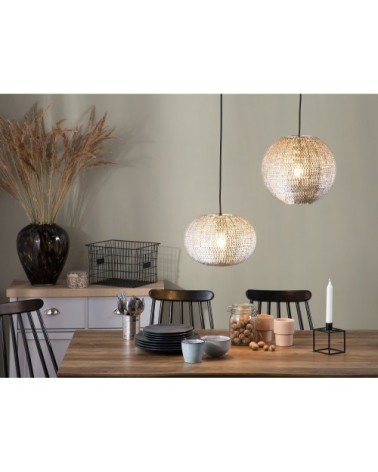 Lampe suspension nickel