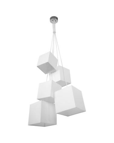 Lampe suspension blanc
