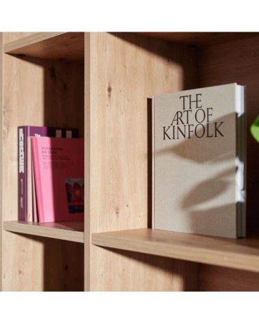 Bibliothèque 15 étagère effet bois