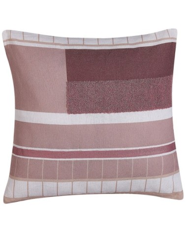 Lot de 2 coussin décoratifs en tissu multicolore 45x6cm