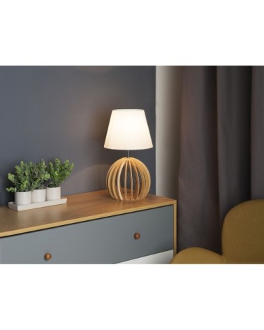 Lampe de table blanc