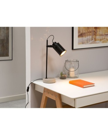 Lampe de bureau noir