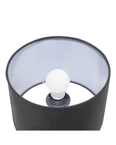 Lampe à poser noire