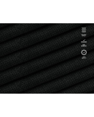 Canapé d'angle convertible 5 places en tissu structuré vert