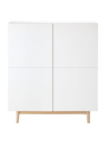 Cabinet 2 portes blanc