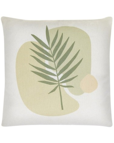 Lot de 2 coussin décoratifs en tissu vert 45x12cm