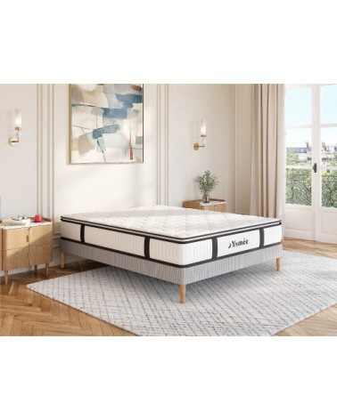 Matelas classique blanc 160 x 200 cm