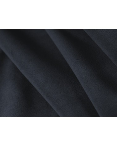 Ensemble de 2 chaises 1 place en velours bleu foncé