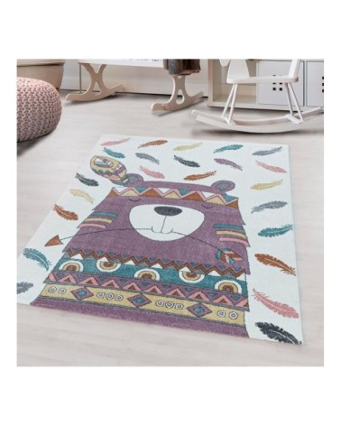 Tapis  enfant en polypropylène violet Ø 160