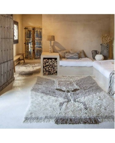 Tapis lavable en laine natural 170x240