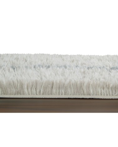 Tapis lavable en laine gris 200x300