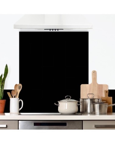 Crédence cuisine Fond de hotte ALU : L 90cm x H 70cm