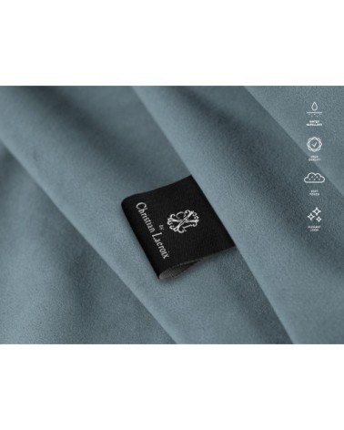 Fauteuil 1 place XL en velours bleu