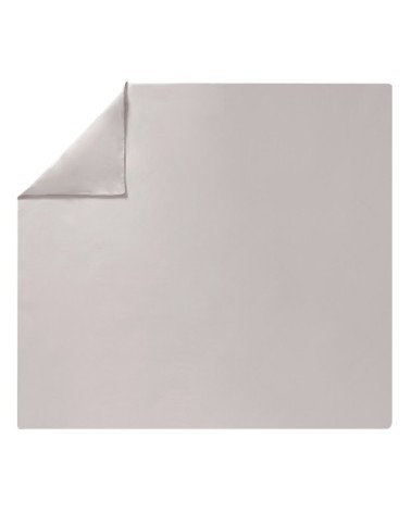 Housse de couette en satin de coton rose 240x220