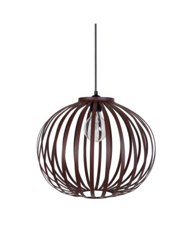 Suspension métal marron