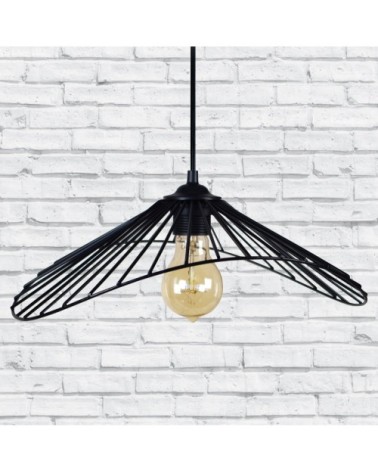 Suspension métal noir