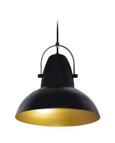 Suspension métal noir