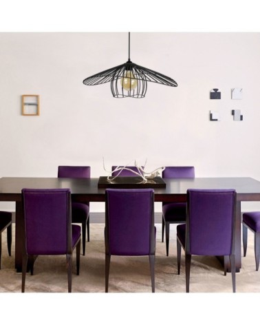 Suspension métal noir