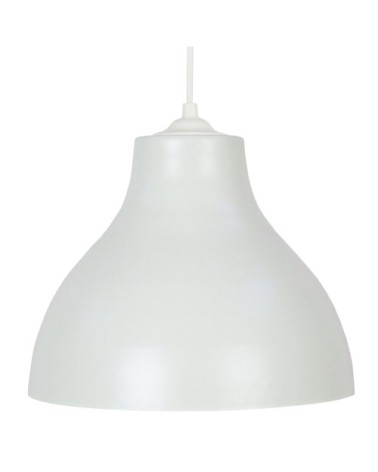 Suspension métal blanc d'ivoire