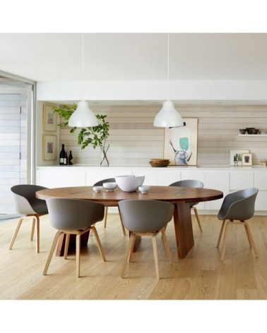 Suspension métal blanc d'ivoire