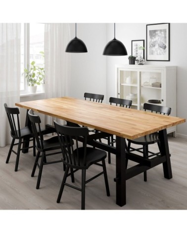 Suspension métal noir