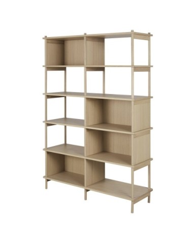 Etagère 4 niches en bois