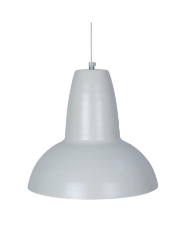 Suspension métal blanc d'ivoire