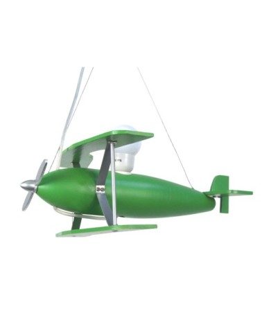 Suspension bois vert