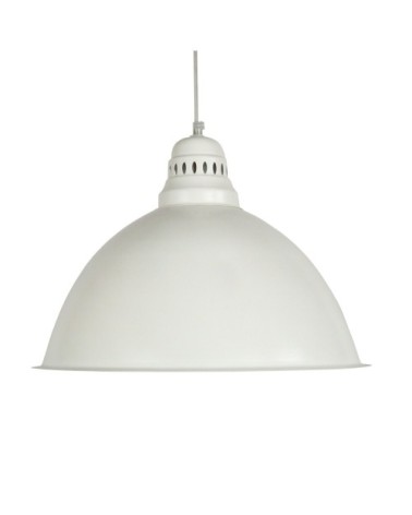 Suspension métal blanc