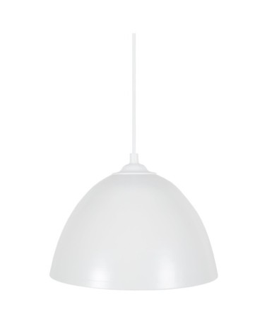 Suspension métal blanc d'ivoire