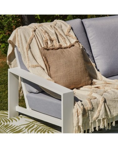 Salon de jardin à dossier haut  en aluminium